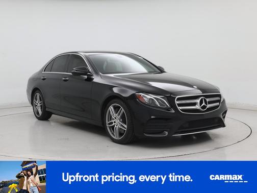 Black 2017 Mercedes-Benz E-Class