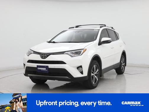 White 2018 Toyota RAV4 XLE