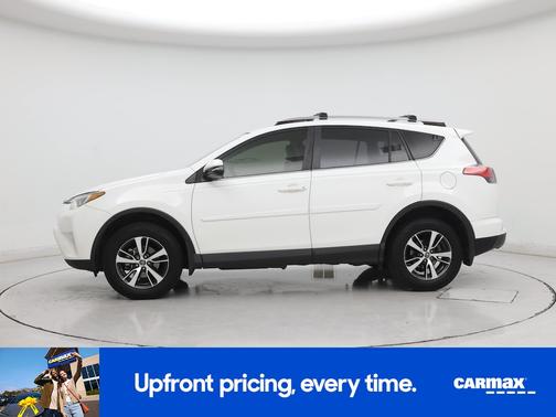 White 2018 Toyota RAV4 XLE