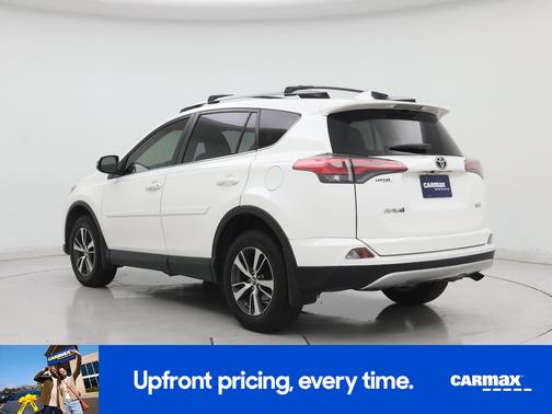 White 2018 Toyota RAV4 XLE