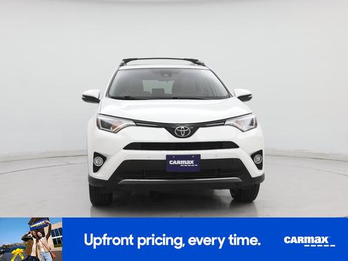 White 2018 Toyota RAV4 XLE