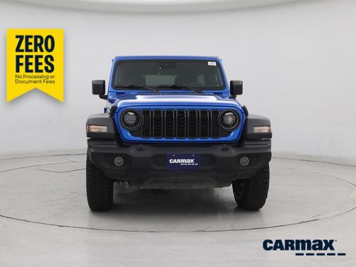 Blue 2024 Jeep Wrangler Sport S