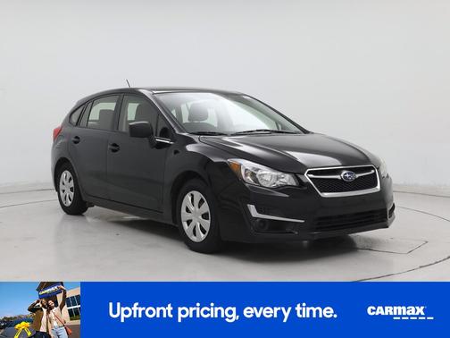 Black 2016 Subaru Impreza