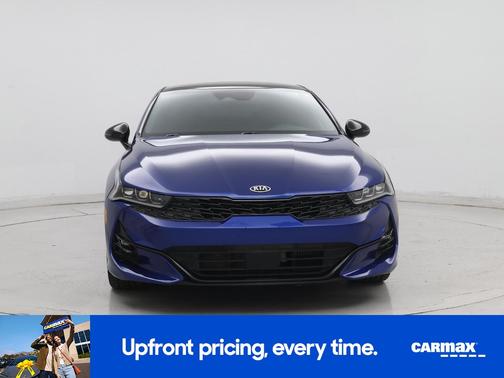 Blue 2021 Kia K5 GT-Line