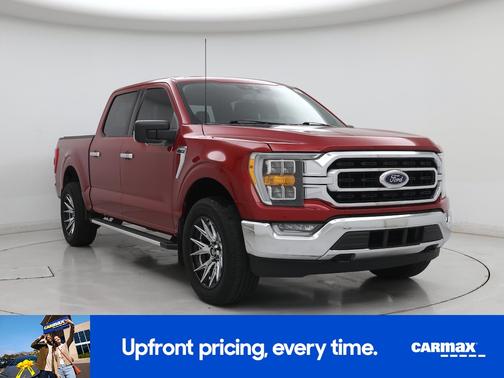 Red 2022 Ford F-150 XLT