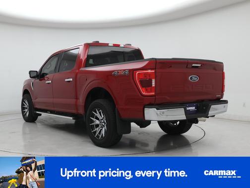 Red 2022 Ford F-150 XLT