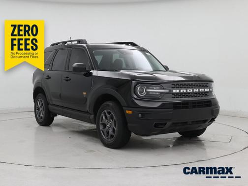 Black 2022 Ford Bronco Sport Badlands