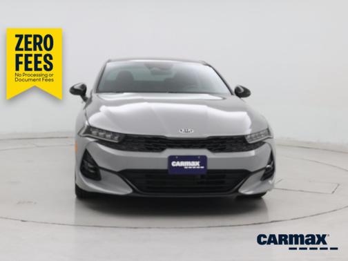 Gray 2021 Kia K5 GT-Line