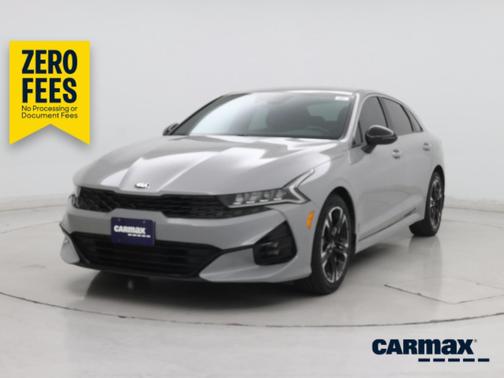 Gray 2021 Kia K5 GT-Line