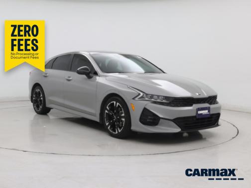 Gray 2021 Kia K5 GT-Line