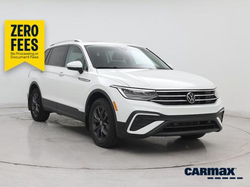 White 2022 Volkswagen Tiguan SE
