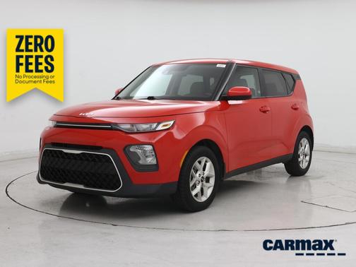 Red 2022 Kia Soul LX
