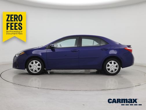 Blue 2016 Toyota Corolla S