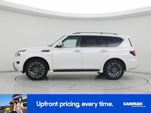 White 2021 Nissan Armada Platinum