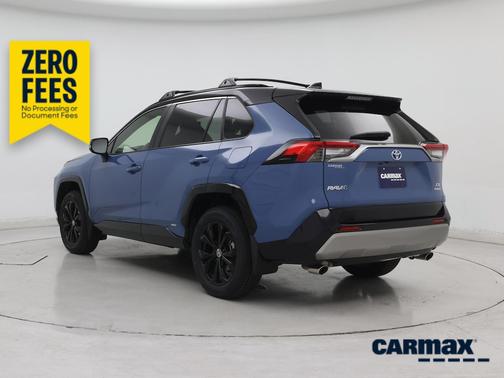 Blue 2023 Toyota RAV4 Hybrid XSE