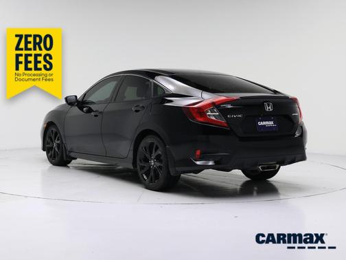 Black 2021 Honda Civic Sport