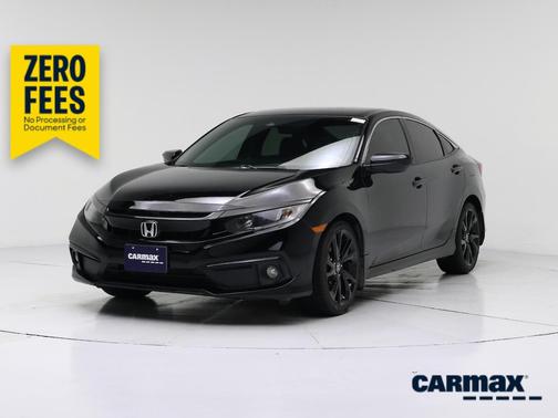 Black 2021 Honda Civic Sport