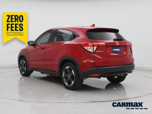 Red 2018 Honda HR-V EX