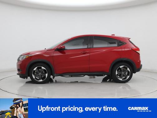 Red 2018 Honda HR-V EX