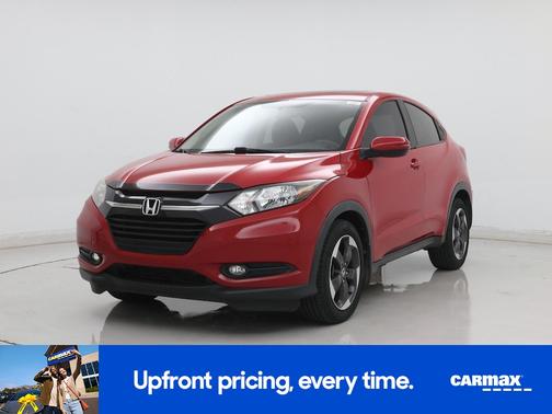Red 2018 Honda HR-V EX