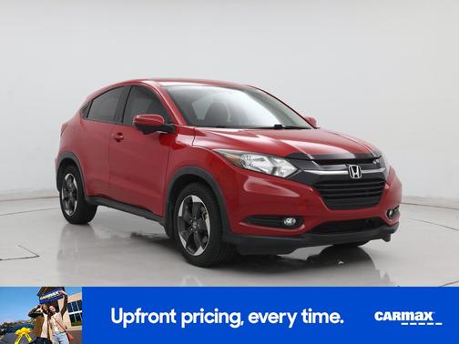 Red 2018 Honda HR-V EX