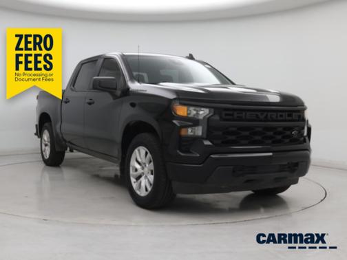 Black 2022 Chevrolet Silverado 1500 Custom