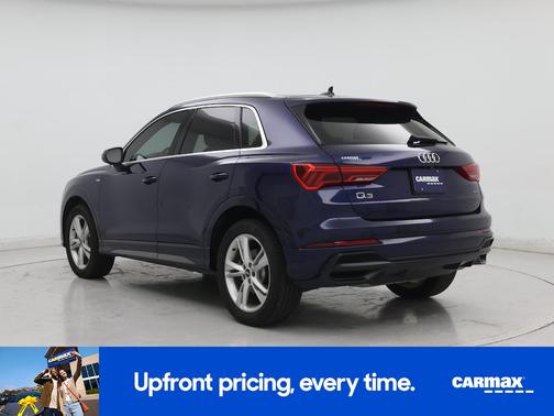 Blue 2021 Audi Q3 S-Line Premium