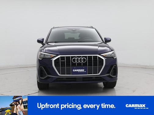 Blue 2021 Audi Q3 S-Line Premium