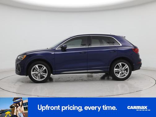 Blue 2021 Audi Q3 S-Line Premium