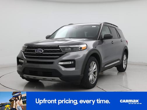 Gray 2021 Ford Explorer XLT