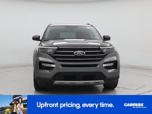 Gray 2021 Ford Explorer XLT