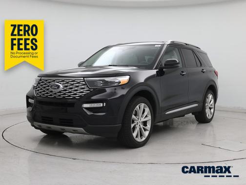 Black 2021 Ford Explorer Platinum