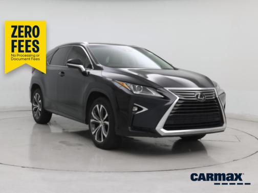 Black 2017 Lexus RX 350