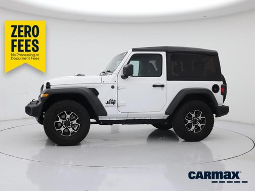 White 2025 Jeep Wrangler Sport