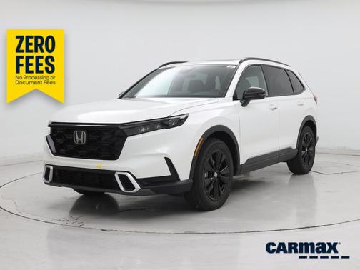 White 2026 Honda CR-V Hybrid Sport Touring