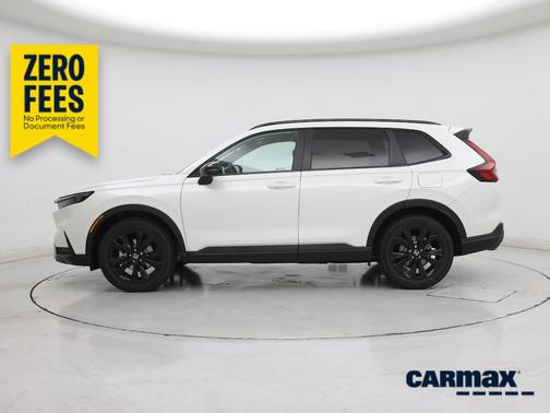 White 2026 Honda CR-V Hybrid Sport Touring