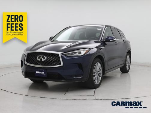 Blue 2023 INFINITI QX50 Pure