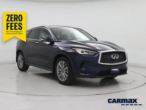 Blue 2023 INFINITI QX50 Pure
