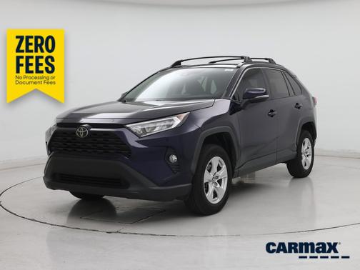 Blue 2019 Toyota RAV4 XLE