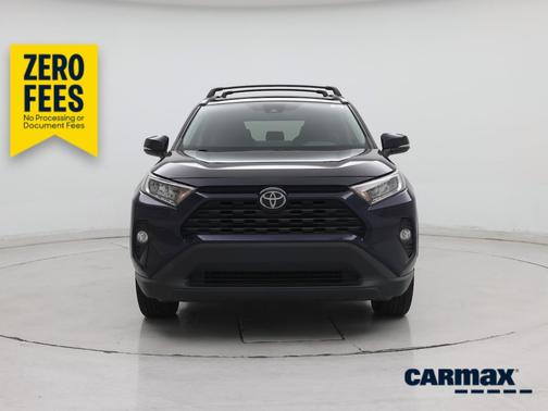 Blue 2019 Toyota RAV4 XLE