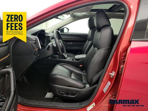 Red 2025 Mazda CX-50 Hybrid Premium Plus