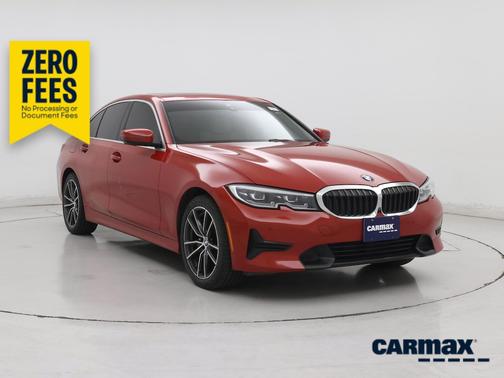Red 2021 BMW 330 I xDrive