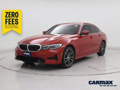 Red 2021 BMW 330 I xDrive
