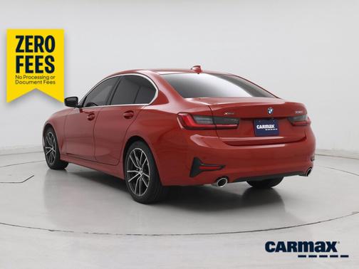 Red 2021 BMW 330 I xDrive