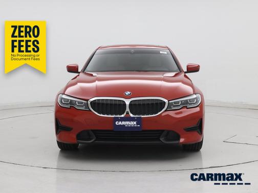 Red 2021 BMW 330 I xDrive