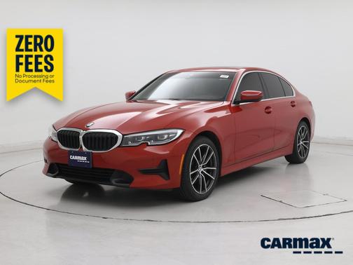 Red 2021 BMW 330 I xDrive