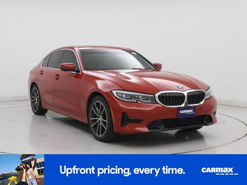 Red 2021 BMW 330 I xDrive
