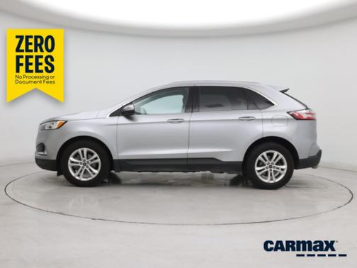 Silver 2020 Ford Edge SEL