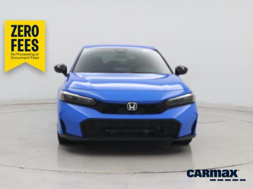Blue 2025 Honda Civic Sport