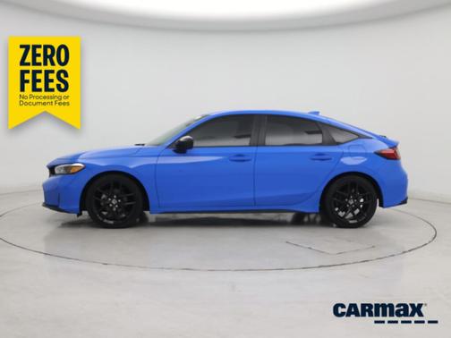 Blue 2025 Honda Civic Sport